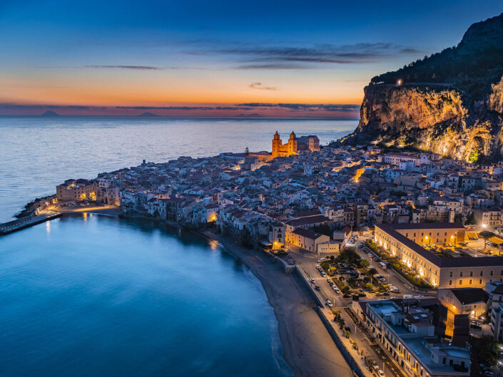 Flying above Sicily