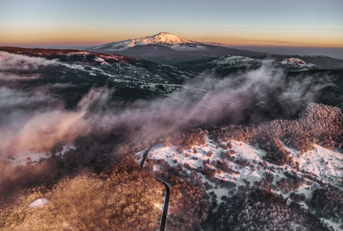 Nebrodi ed Etna innevati – © Nino Bartuccio 2022
